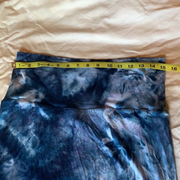 Tye dye floor length maxi blue - Picture 4 of 6